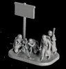  Zvezda 6209 German 81-mm mortar with crew 1941-1945 (winter uniform) 1/72
